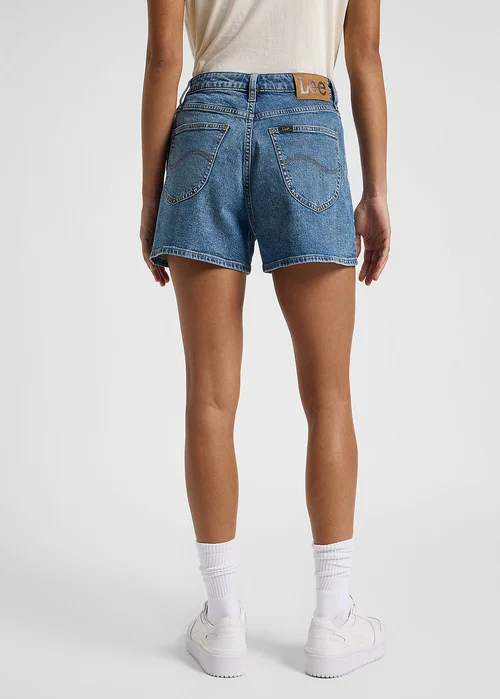 Lee Carol Shorts Blue Wire