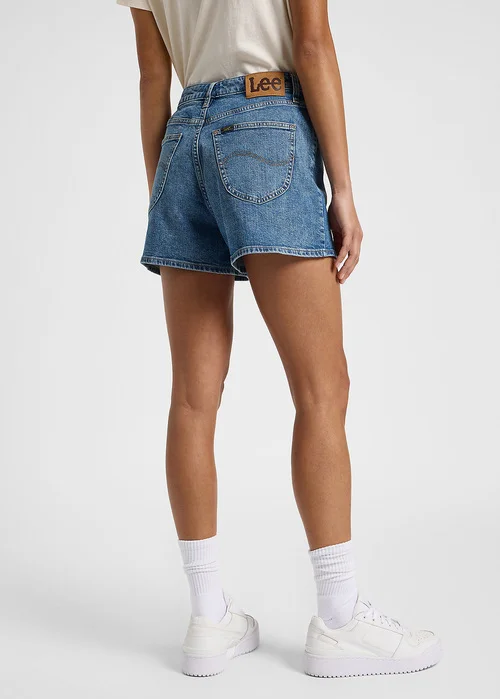 Lee Carol Shorts Blue Wire