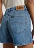 Lee Carol Shorts Blue Wire
