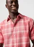 Wrangler Short Sleeve Shirt Red Check