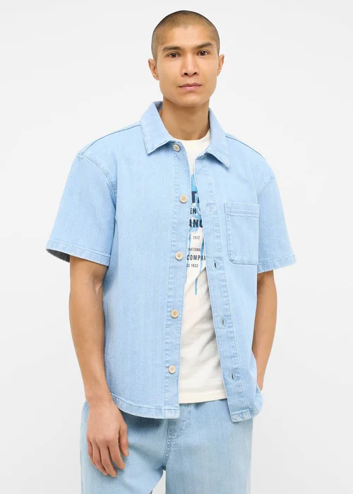 Mustang Austin Whisper White Print