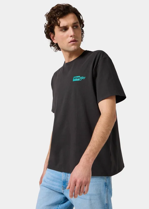 Wrangler Graphic Tee Faded Black