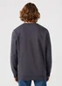 Wrangler Graphic Crew Sweat Faded Black