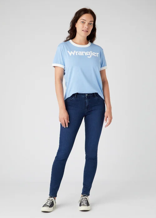 Wrangler Skinny W28klf206 Blue Lava