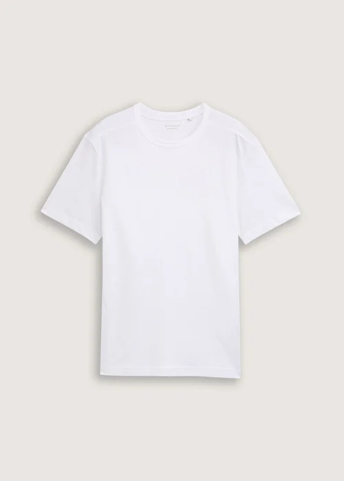 Tom Tailor Basic Cotton T Shirt White