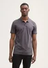 Tom Tailor Cotton Piqu Polo Shirt Pavement Grey