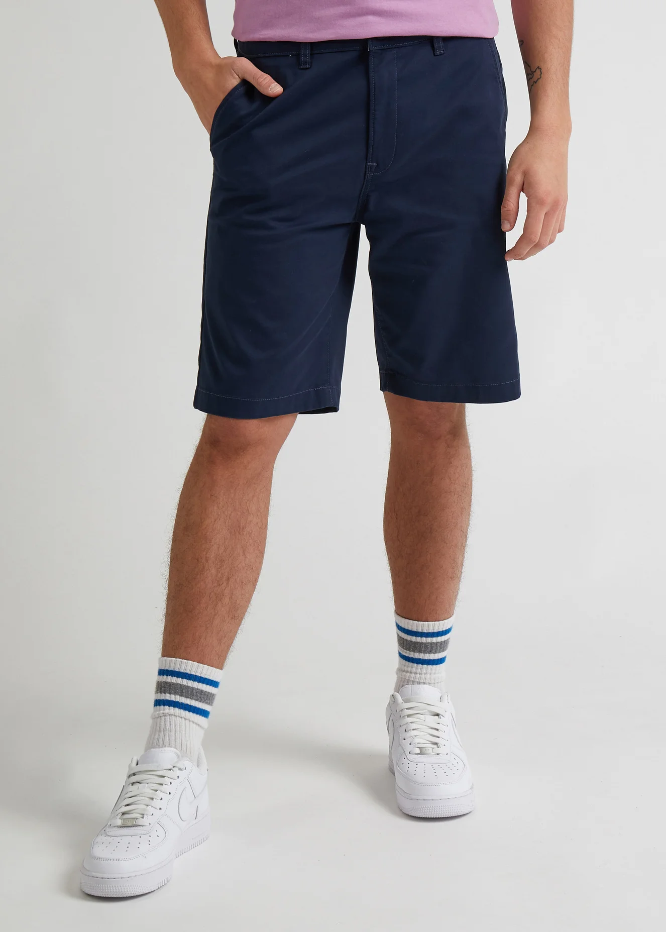Lee Regular Chino Short Deep Navy