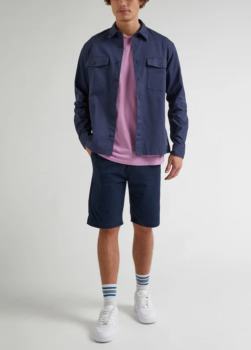Lee Regular Chino Short Deep Navy