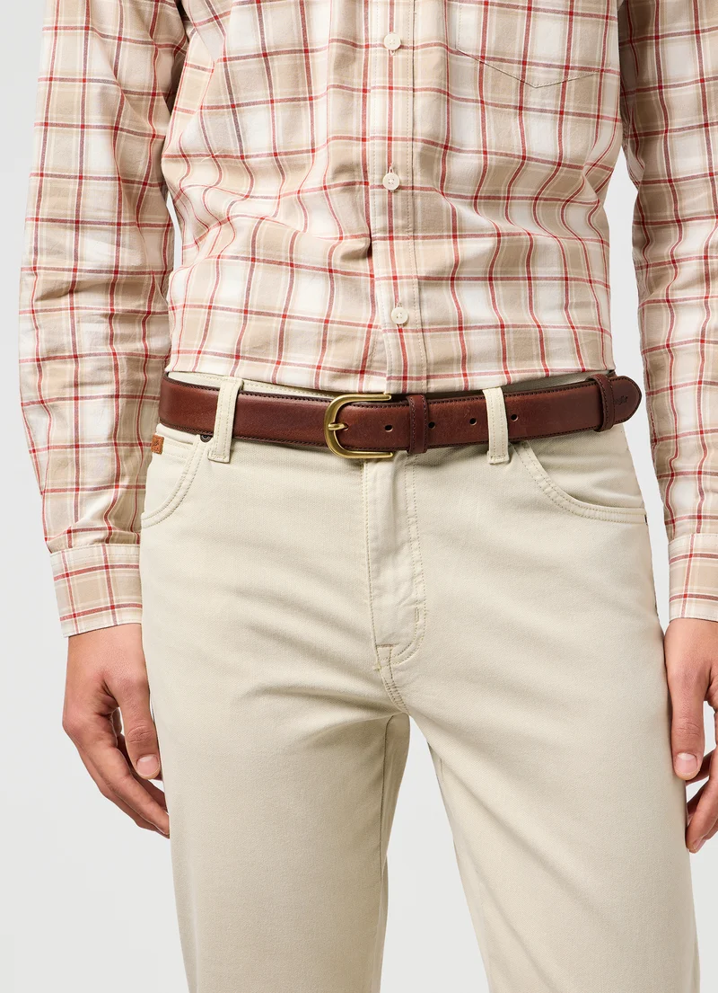 Wrangler Bombato Belt Brown