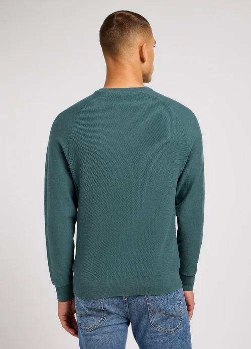 Lee Reglan Crew Knit Evergreen