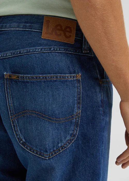 Lee 5 Pocket Short Vcr Dark Worn