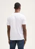 Tom Tailor Basic T Shirt With Logo Print Outdoor White