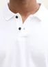 Tom Tailor Relaxed Fit Polo Shirt White