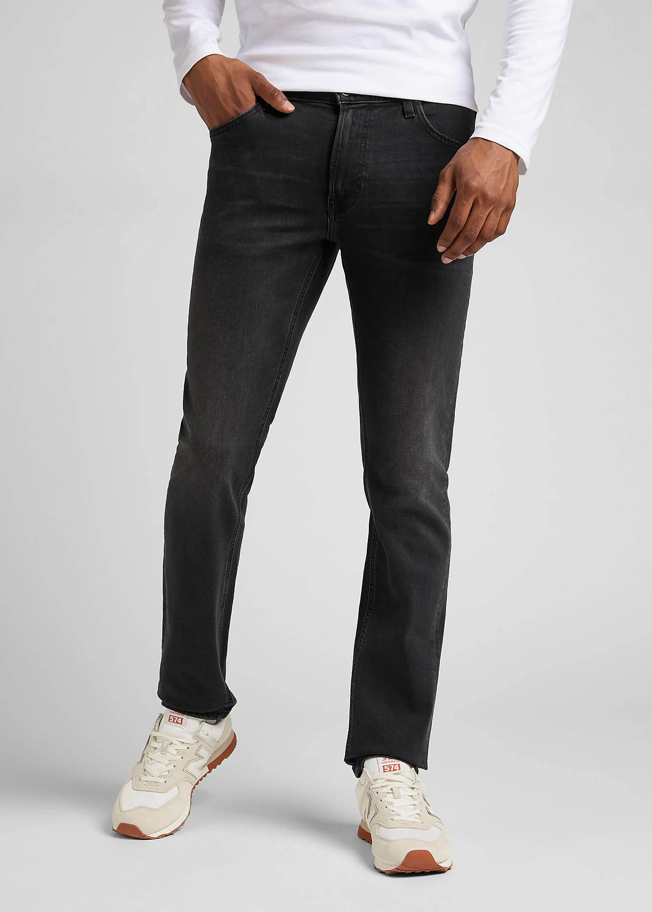 Lee Daren Zip Fly Asphalt Rocker