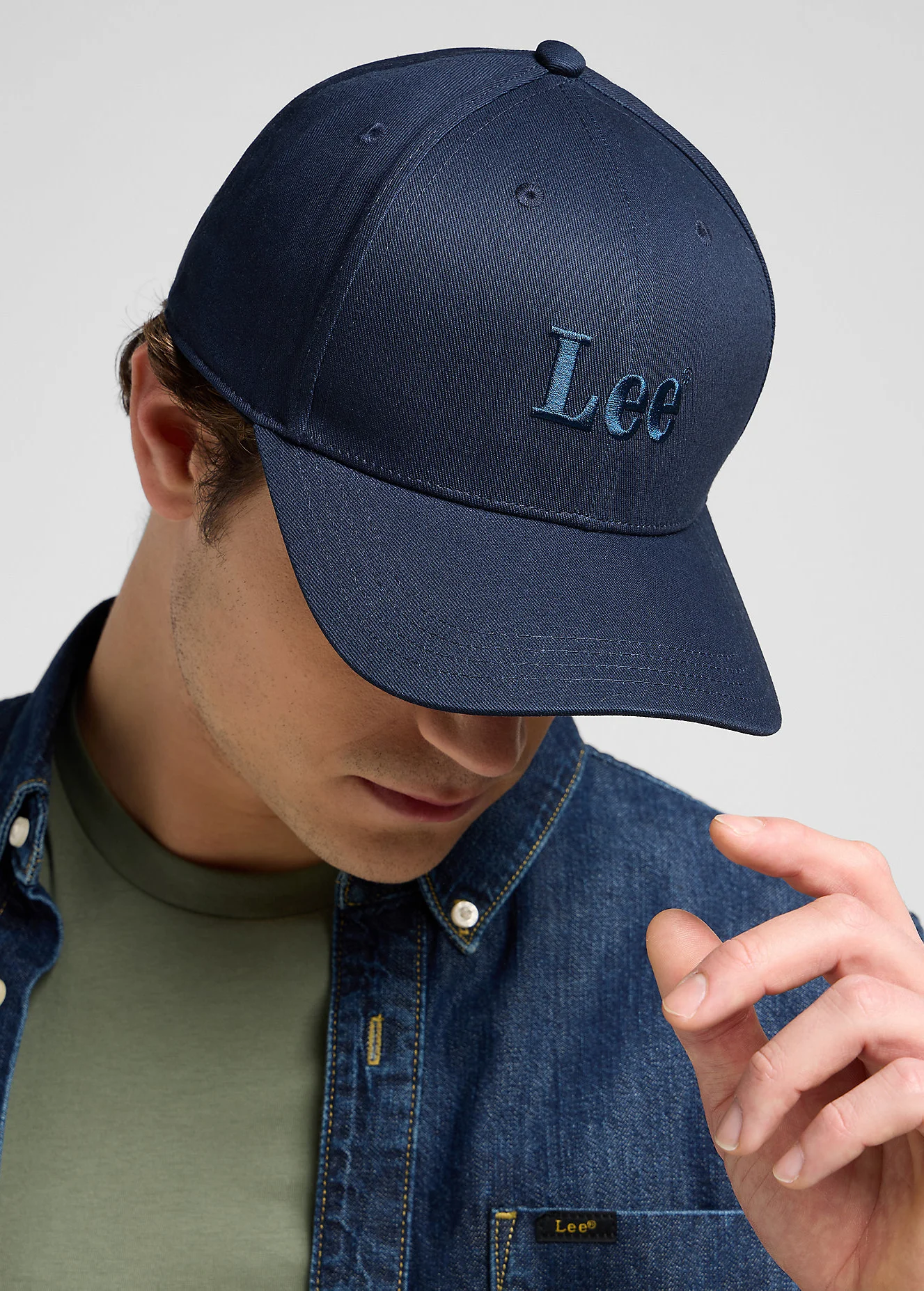 Lee Cap Rivet Navy