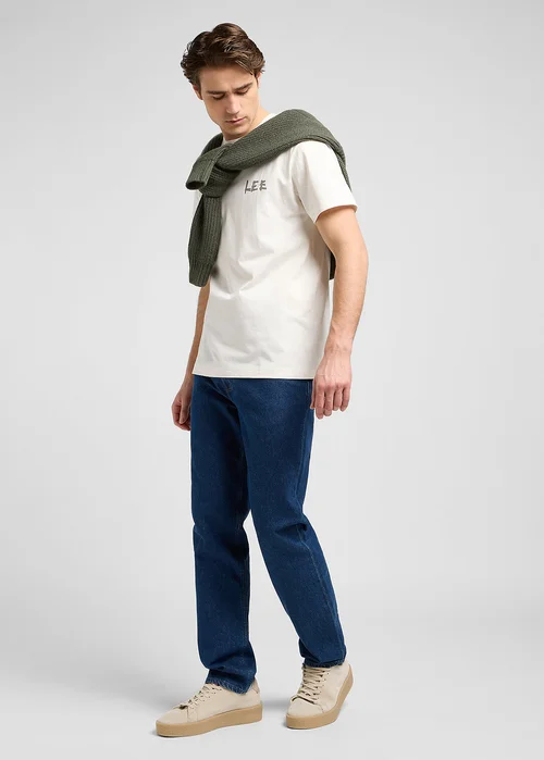 Lee Relaxed Graphic Tee Ecru