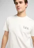 Lee Relaxed Graphic Tee Ecru