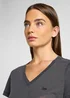 Lee V Neck Tee Black