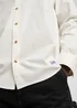 Lee No Pocket Button Down Ecru