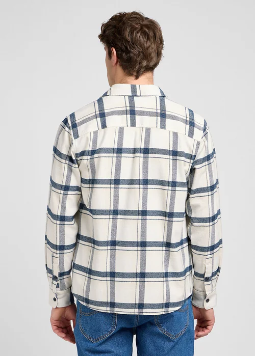 Lee Mercantile Shirt Vintage Ecru Jaspe Check