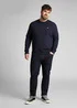 Lee Plain Crew Sweatshirt Midnight Navy