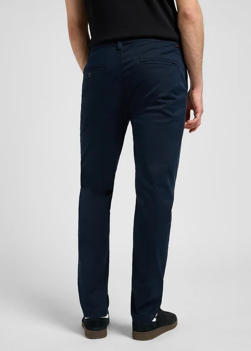 Lee Chino Rivet Navy