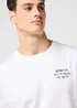 Wrangler Embroidery Tee Worn White