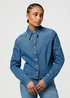 Wrangler Femme Peplum Shirt Light Hand