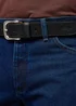 Wrangler Westen Stitch Belt Black