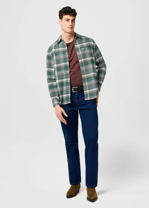 Wrangler Westen Stitch Belt Black