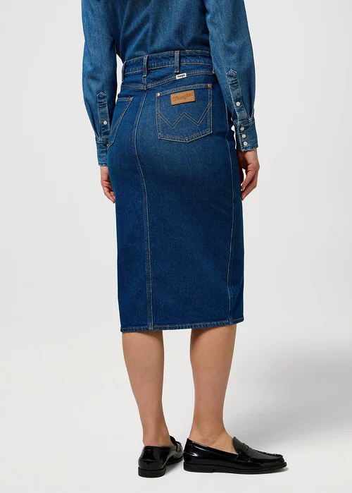 Wrangler Pencil Skirt Homestead Haze