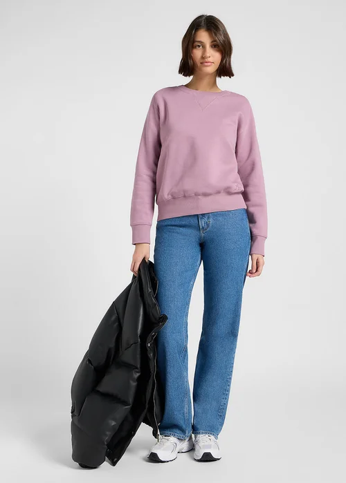 Lee Reglan Crew Sweatshirt Plumberry