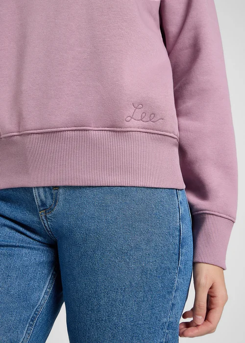 Lee Reglan Crew Sweatshirt Plumberry