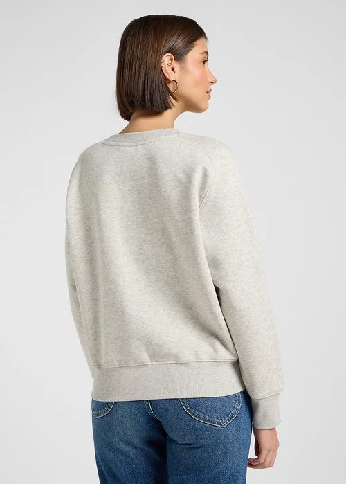 Lee Reglan Crew Sweatshirt Greay Heather