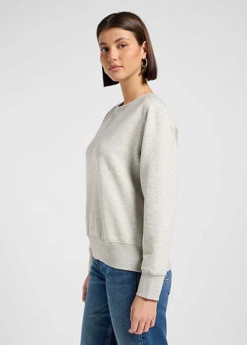 Lee Reglan Crew Sweatshirt Greay Heather