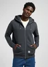Lee Workwear Full Zip Hoodie Washed Black