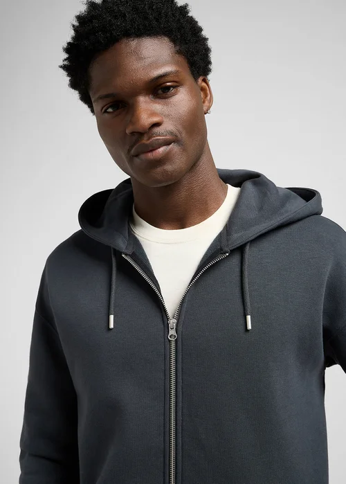 Lee Workwear Full Zip Hoodie Washed Black