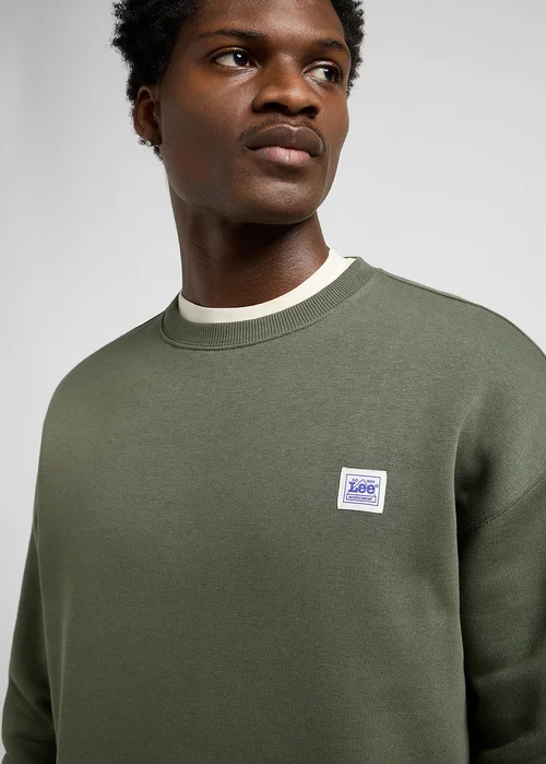 Lee Workwear Relaxed Sweatshirt Oak Moss