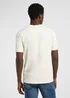 Lee Short Sleeve Henley Tee Ecru