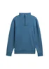 Mustang Troyer Sweatshirt Real Teal Blue