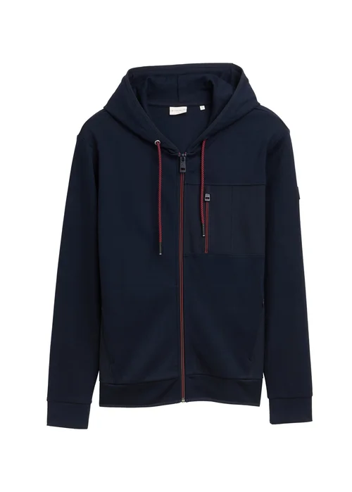 Tom Tailor Hoodie Sweat Jacket Sky Captain Blue