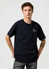 Wrangler Embroidery Tee Black