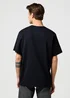 Wrangler Embroidery Tee Black