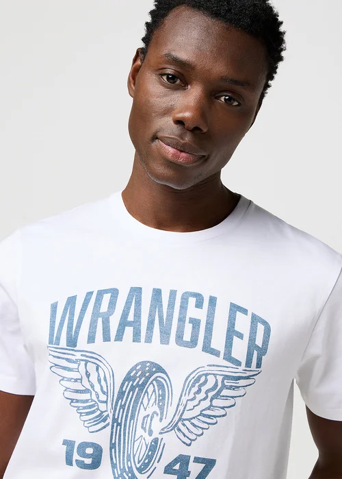 Wrangler Americana Tee Worn White