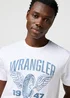 Wrangler Americana Tee Worn White