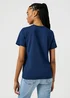Wrangler Sign Off Tee Dark Navy