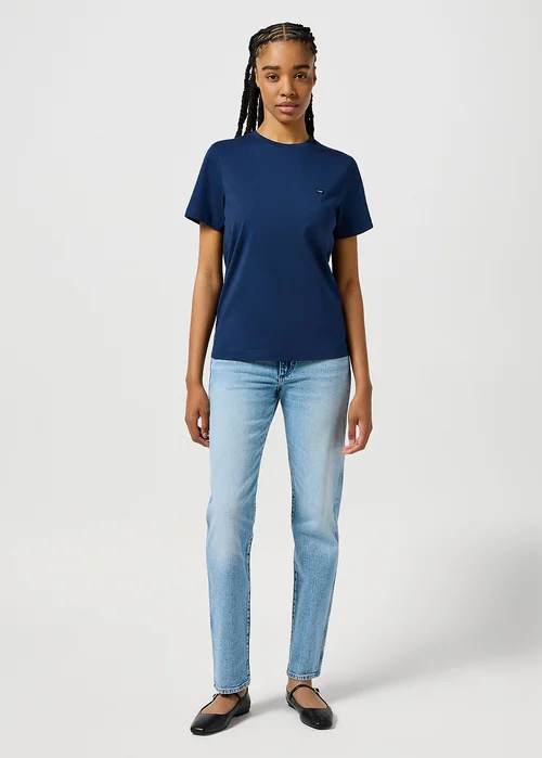 Wrangler Sign Off Tee Dark Navy