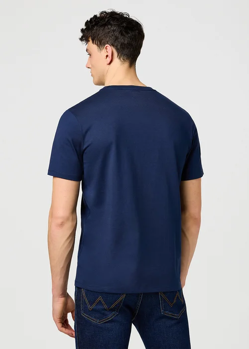 Wrangler Small Graphic Tee Navy