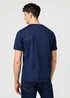 Wrangler Small Graphic Tee Navy