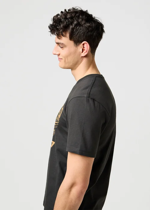 Wrangler Americana Tee Faded Black